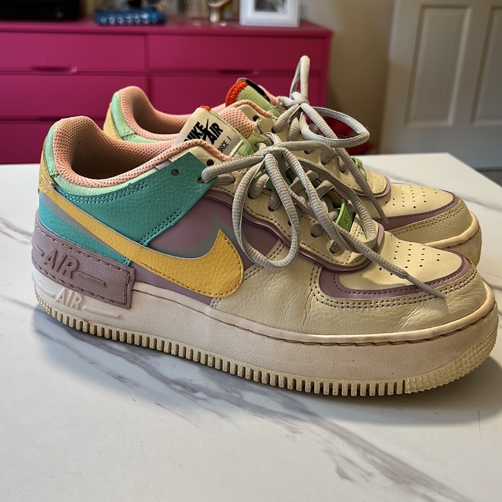 Nike Air Force 1 shadow pastel